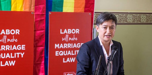 Rainbow Labor Senator Penny Wong
