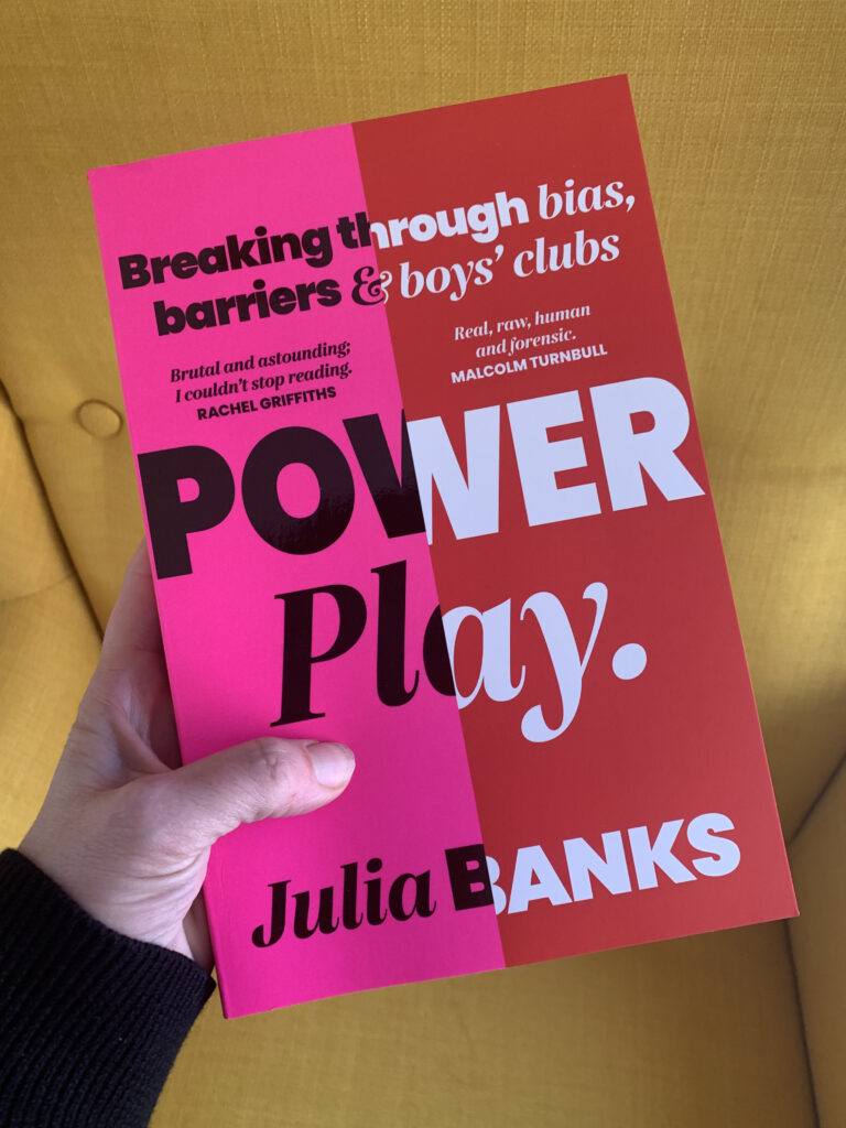 Julia Banks’ book Power Play