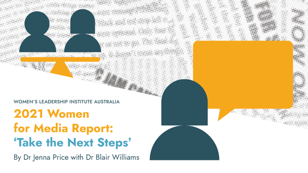 2021 Women for Media - Take the Next Steps Report