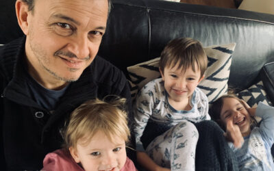 Dad’s diary: nursing three kids through Covid