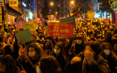 Celebration becoming resistance: feminist night marches in Turkey