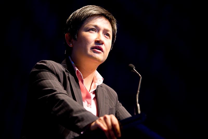 Penny Wong speaking at the Opening Plenary, National Climate Change Adaptation Research Facility on June 28, 2010. Picture: NCCARF. This images is published under a CC BY-NC 2.0 license.