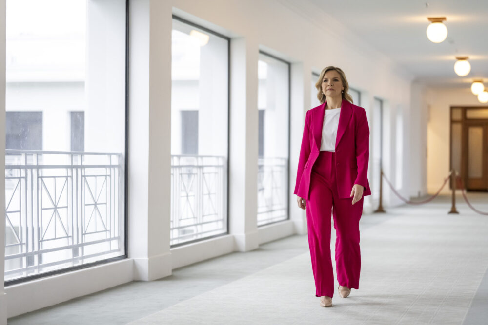 "Julia" is a new play by Joanna Murray-Smith in which Justine Clarke (Children of the Sun) embodies the life and career that led to former Prime Minister Julia Gillard's ‘misogyny speech.’ Picture Martin Ollman/Museum of Australian Democracy